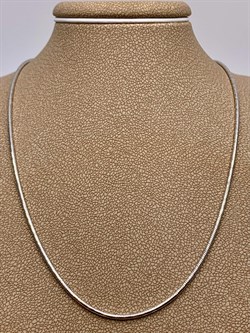 *Цепь р.45 Снейк цв Белое арт. 21-1010-40-391 вес 8,33 г - фото 264132 *Цепь р.45 Снейк цв Белое арт. 21-1010-40-391 вес 8,33 г - фото 264132