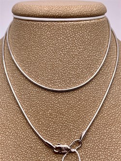 *Цепь р.45 Снейк цв Белое арт. 21-1010-030-1120-17-204 вес 5,1 г - фото 264149 *Цепь р.45 Снейк цв Белое арт. 21-1010-030-1120-17-204 вес 5,1 г - фото 264149