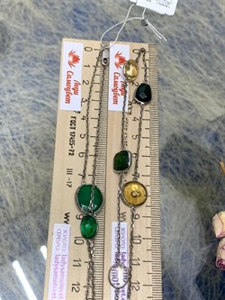 *Колье р.100 Радуга Микс Зеленый Агат арт. SO-N00062-X-W-Mix-X-X-628 вес 22,3 г - фото 264269 *Колье р.100 Радуга Микс Зеленый Агат арт. SO-N00062-X-W-Mix-X-X-628 вес 22,3 г - фото 264269