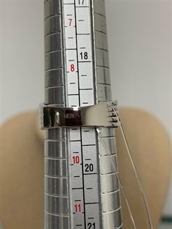 *Кольцо р.19  Белый Фианит арт. CZ-R02035-X-W-W-X-X-094 вес 6,5 г - фото 264424