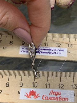 *Подвеска Белый Фианит Микро Вставки арт. MP-P00011-X-W-X-X-W-026 вес 1,41 г - фото 264551 *Подвеска Белый Фианит Микро Вставки арт. MP-P00011-X-W-X-X-W-026 вес 1,41 г - фото 264551