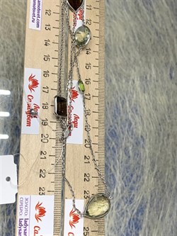 *Колье р.90 Радуга Микс Зеленый Агат арт. SO-N04406-X-W-Gg-X-BR-910 вес 21,8 г - фото 264734 *Колье р.90 Радуга Микс Зеленый Агат арт. SO-N04406-X-W-Gg-X-BR-910 вес 21,8 г - фото 264734