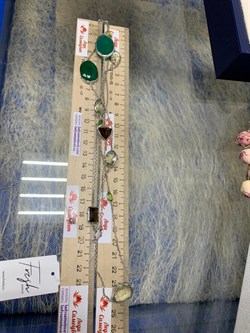 *Колье р.90 Радуга Микс Зеленый Агат арт. SO-N04406-X-W-Gg-X-BR-910 вес 21,8 г - фото 264735 *Колье р.90 Радуга Микс Зеленый Агат арт. SO-N04406-X-W-Gg-X-BR-910 вес 21,8 г - фото 264735