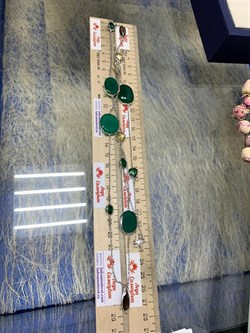 *Колье р.100 Радуга Микс Зеленый Агат арт. SO-N04406-X-W-Gg-X-BR-046 вес 23,06 г - фото 264742 *Колье р.100 Радуга Микс Зеленый Агат арт. SO-N04406-X-W-Gg-X-BR-046 вес 23,06 г - фото 264742