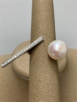 *Кольцо р.17,5 Белый Жемчуг арт. PI-R00503-X-W-PN-X-W-266 вес 5,78 г - фото 264914 *Кольцо р.17,5 Белый Жемчуг арт. PI-R00503-X-W-PN-X-W-266 вес 5,78 г - фото 264914