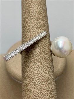 *Кольцо р.17,5 Белый Жемчуг арт. PI-R00503-X-W-PN-X-W-266 вес 5,78 г - фото 264916 *Кольцо р.17,5 Белый Жемчуг арт. PI-R00503-X-W-PN-X-W-266 вес 5,78 г - фото 264916