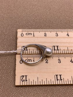 *Кольцо р.15,5 Белый Жемчуг д.6,5*7мм арт. 11500676.0.d-818 Вес 2,35 г - фото 265511 *Кольцо р.15,5 Белый Жемчуг д.6,5*7мм арт. 11500676.0.d-818 Вес 2,35 г - фото 265511