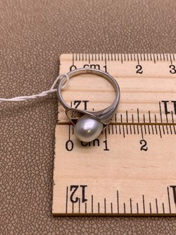 *Кольцо р.15,5 Белый Жемчуг д.6,5*7мм арт. 11500676.0.d-818 Вес 2,35 г - фото 265512 *Кольцо р.15,5 Белый Жемчуг д.6,5*7мм арт. 11500676.0.d-818 Вес 2,35 г - фото 265512