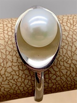 *Кольцо р.15,5 Белый Жемчуг д.6,5*7мм арт. 11500676.0.d-818 Вес 2,35 г - фото 265518 *Кольцо р.15,5 Белый Жемчуг д.6,5*7мм арт. 11500676.0.d-818 Вес 2,35 г - фото 265518