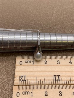 *Кольцо р.15,5 Белый Жемчуг д.6,5*7мм арт. 11500676.0.d-818 Вес 2,35 г - фото 265523 *Кольцо р.15,5 Белый Жемчуг д.6,5*7мм арт. 11500676.0.d-818 Вес 2,35 г - фото 265523