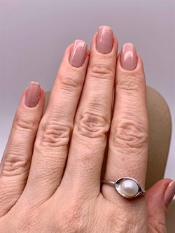 *Кольцо р.19,5 Белый Жемчуг д.6,5*7мм арт. 11500676.0.d-832 Вес 2,69 г - фото 265592 *Кольцо р.19,5 Белый Жемчуг д.6,5*7мм арт. 11500676.0.d-832 Вес 2,69 г - фото 265592