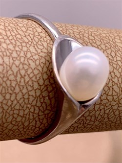 *Кольцо р.19,5 Белый Жемчуг д.6,5*7мм арт. 11500676.0.d-832 Вес 2,69 г - фото 265598 *Кольцо р.19,5 Белый Жемчуг д.6,5*7мм арт. 11500676.0.d-832 Вес 2,69 г - фото 265598