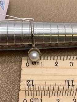 *Кольцо р.19,5 Белый Жемчуг д.6,5*7мм арт. 11500676.0.d-832 Вес 2,69 г - фото 265600 *Кольцо р.19,5 Белый Жемчуг д.6,5*7мм арт. 11500676.0.d-832 Вес 2,69 г - фото 265600