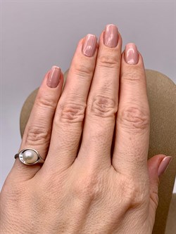 *Кольцо р.15 Белый Жемчуг д.6,5*7мм арт. 11500676.0.d-771 Вес 2,42 г - фото 265611 *Кольцо р.15 Белый Жемчуг д.6,5*7мм арт. 11500676.0.d-771 Вес 2,42 г - фото 265611