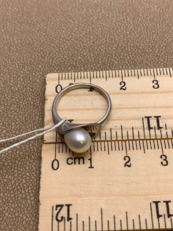 *Кольцо р.15 Белый Жемчуг д.6,5*7мм арт. 11500676.0.d-771 Вес 2,42 г - фото 265613 *Кольцо р.15 Белый Жемчуг д.6,5*7мм арт. 11500676.0.d-771 Вес 2,42 г - фото 265613