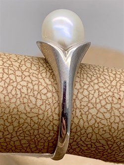 *Кольцо р.15 Белый Жемчуг д.6,5*7мм арт. 11500676.0.d-771 Вес 2,42 г - фото 265616 *Кольцо р.15 Белый Жемчуг д.6,5*7мм арт. 11500676.0.d-771 Вес 2,42 г - фото 265616