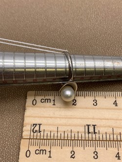 *Кольцо р.15 Белый Жемчуг д.6,5*7мм арт. 11500676.0.d-771 Вес 2,42 г - фото 265619 *Кольцо р.15 Белый Жемчуг д.6,5*7мм арт. 11500676.0.d-771 Вес 2,42 г - фото 265619