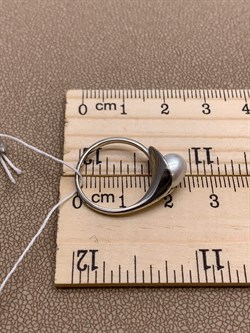 *Кольцо р.16 Белый Жемчуг д.6,5*7мм арт. 11500676.0.d-948 Вес 2,24 г - фото 265631 *Кольцо р.16 Белый Жемчуг д.6,5*7мм арт. 11500676.0.d-948 Вес 2,24 г - фото 265631