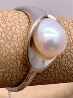 *Кольцо р.16 Белый Жемчуг д.6,5*7мм арт. 11500676.0.d-948 Вес 2,24 г - фото 265635 *Кольцо р.16 Белый Жемчуг д.6,5*7мм арт. 11500676.0.d-948 Вес 2,24 г - фото 265635