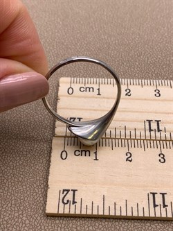 *Кольцо р.20,5 Белый Жемчуг д.7*7,5мм арт. 11500676.0.d-830 Вес 2,74 г - фото 265643 *Кольцо р.20,5 Белый Жемчуг д.7*7,5мм арт. 11500676.0.d-830 Вес 2,74 г - фото 265643