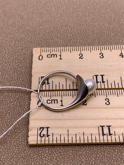 *Кольцо р.17,5 Белый Жемчуг д.6,5*7мм арт. 11500676.0.d-993 Вес 2,42 г - фото 265673 *Кольцо р.17,5 Белый Жемчуг д.6,5*7мм арт. 11500676.0.d-993 Вес 2,42 г - фото 265673