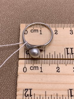 *Кольцо р.17,5 Белый Жемчуг д.6,5*7мм арт. 11500676.0.d-993 Вес 2,42 г - фото 265674 *Кольцо р.17,5 Белый Жемчуг д.6,5*7мм арт. 11500676.0.d-993 Вес 2,42 г - фото 265674