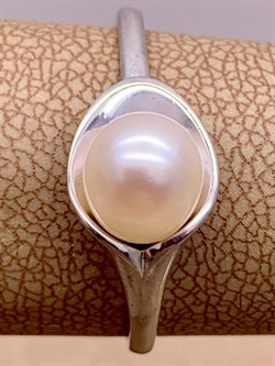 *Кольцо р.21 Белый Жемчуг д.6,5*7мм арт. 11500676.0.d-894 Вес 2,71 г - фото 265687 *Кольцо р.21 Белый Жемчуг д.6,5*7мм арт. 11500676.0.d-894 Вес 2,71 г - фото 265687