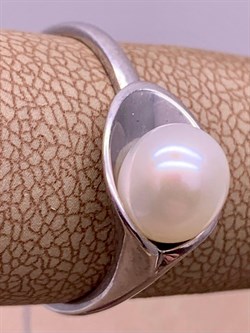 *Кольцо р.18,5 Белый Жемчуг д.6,5*7мм арт. 11500676.0.d-917 Вес 2,58 г - фото 265706 *Кольцо р.18,5 Белый Жемчуг д.6,5*7мм арт. 11500676.0.d-917 Вес 2,58 г - фото 265706