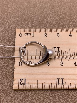 *Кольцо р.16,5 Белый Жемчуг д.6,5*7мм арт. 11500676.0.d-986 Вес 2,36 г - фото 265723 *Кольцо р.16,5 Белый Жемчуг д.6,5*7мм арт. 11500676.0.d-986 Вес 2,36 г - фото 265723