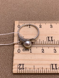 *Кольцо р.16,5 Белый Жемчуг д.6,5*7мм арт. 11500676.0.d-986 Вес 2,36 г - фото 265724 *Кольцо р.16,5 Белый Жемчуг д.6,5*7мм арт. 11500676.0.d-986 Вес 2,36 г - фото 265724