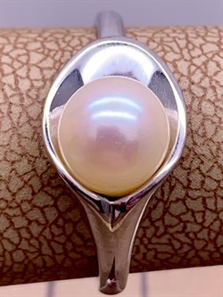 *Кольцо р.16,5 Белый Жемчуг д.6,5*7мм арт. 11500676.0.d-986 Вес 2,36 г - фото 265727 *Кольцо р.16,5 Белый Жемчуг д.6,5*7мм арт. 11500676.0.d-986 Вес 2,36 г - фото 265727