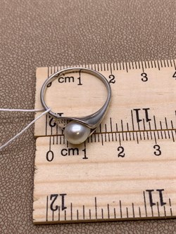 *Кольцо р.19 Белый Жемчуг д.6,5*7мм арт. 11500676.0.d-962 Вес 2,55 г - фото 265760 *Кольцо р.19 Белый Жемчуг д.6,5*7мм арт. 11500676.0.d-962 Вес 2,55 г - фото 265760