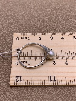 *Кольцо р.20,5 Белый Жемчуг д.6,5*7мм арт. 11500676.0.d-013 Вес 2,73 г - фото 265768 *Кольцо р.20,5 Белый Жемчуг д.6,5*7мм арт. 11500676.0.d-013 Вес 2,73 г - фото 265768