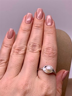 *Кольцо р.20,5 Белый Жемчуг д.6,5*7мм арт. 11500676.0.d-013 Вес 2,73 г - фото 265770 *Кольцо р.20,5 Белый Жемчуг д.6,5*7мм арт. 11500676.0.d-013 Вес 2,73 г - фото 265770