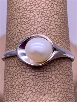 *Кольцо р.20,5 Белый Жемчуг д.6,5*7мм арт. 11500676.0.d-013 Вес 2,73 г - фото 265771 *Кольцо р.20,5 Белый Жемчуг д.6,5*7мм арт. 11500676.0.d-013 Вес 2,73 г - фото 265771