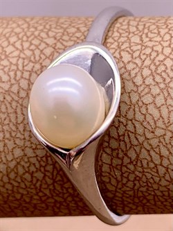 *Кольцо р.20,5 Белый Жемчуг д.6,5*7мм арт. 11500676.0.d-013 Вес 2,73 г - фото 265773 *Кольцо р.20,5 Белый Жемчуг д.6,5*7мм арт. 11500676.0.d-013 Вес 2,73 г - фото 265773