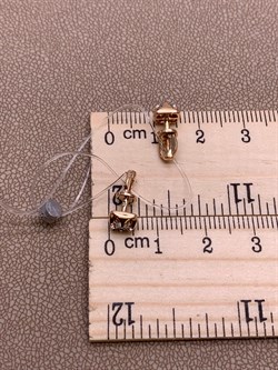 *Пусеты Белый Бр цв Красное арт. 2-402103-00-00-787 вес 2 г - фото 265863 *Пусеты Белый Бр цв Красное арт. 2-402103-00-00-787 вес 2 г - фото 265863