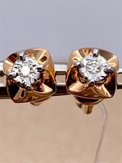 *Пусеты Белый Бр цв Красное арт. 2-402103-00-00-787 вес 2 г - фото 265865 *Пусеты Белый Бр цв Красное арт. 2-402103-00-00-787 вес 2 г - фото 265865