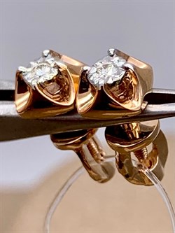 *Пусеты Белый Бр цв Красное арт. 2-402103-00-00-787 вес 2 г - фото 265870 *Пусеты Белый Бр цв Красное арт. 2-402103-00-00-787 вес 2 г - фото 265870