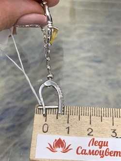 *Серьги Микс  арт. AS-E01120-X-W-Y-BR-W-968 вес 9,21 г - фото 265898