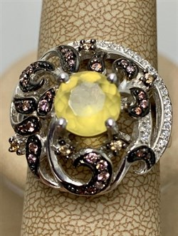 *Кольцо р.17,5 Микс арт. AS-R00457-X-W-Y-X-BR-442 вес 6,51 г - фото 265927 *Кольцо р.17,5 Микс арт. AS-R00457-X-W-Y-X-BR-442 вес 6,51 г - фото 265927