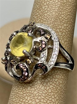 *Кольцо р.17,5 Микс арт. AS-R00457-X-W-Y-X-BR-442 вес 6,51 г - фото 265928 *Кольцо р.17,5 Микс арт. AS-R00457-X-W-Y-X-BR-442 вес 6,51 г - фото 265928