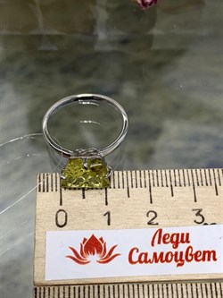 *Кольцо р.17,5 Лимонный Кварц иск арт. SS-R01973-X-W-Y-X-X-750 вес 2,8 г - фото 266004 *Кольцо р.17,5 Лимонный Кварц иск арт. SS-R01973-X-W-Y-X-X-750 вес 2,8 г - фото 266004