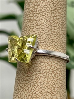 *Кольцо р.17,5 Лимонный Кварц иск арт. SS-R01973-X-W-Y-X-X-750 вес 2,8 г - фото 266007 *Кольцо р.17,5 Лимонный Кварц иск арт. SS-R01973-X-W-Y-X-X-750 вес 2,8 г - фото 266007