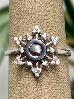 *Кольцо р.18,5 Черная Керамика арт. TC-R00551-B-W-X-X-W-490 вес 3 г - фото 266010 *Кольцо р.18,5 Черная Керамика арт. TC-R00551-B-W-X-X-W-490 вес 3 г - фото 266010