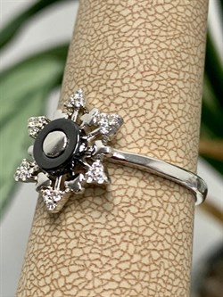 *Кольцо р.18,5 Черная Керамика арт. TC-R00551-B-W-X-X-W-490 вес 3 г - фото 266015 *Кольцо р.18,5 Черная Керамика арт. TC-R00551-B-W-X-X-W-490 вес 3 г - фото 266015