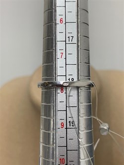 *Кольцо р.18 Черная Керамика арт. TC-R00038-B-W-X-X-W-579 вес 3,2 г - фото 266025