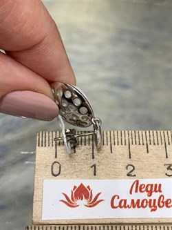 *Серьги Пусеты Белая Керамика арт. NS-E00253-X-W-W-X-X-341 вес 6,69 г - фото 266053 *Серьги Пусеты Белая Керамика арт. NS-E00253-X-W-W-X-X-341 вес 6,69 г - фото 266053