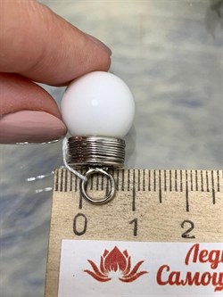 *Подвеска Белая Керамика арт. NS-P00225-X-W-W-X-X-993 вес 6,7 г - фото 266068