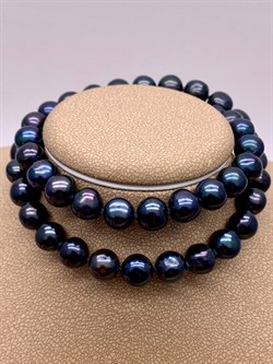 *Ожерелье р.41 д.7,5-8,5мм Черный Жемчуг арт. 8143746.3.0.040-939 - фото 266080 *Ожерелье р.41 д.7,5-8,5мм Черный Жемчуг арт. 8143746.3.0.040-939 - фото 266080